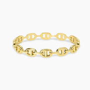 Kidult Bracciale bangle dorato con elementi staffa 831242